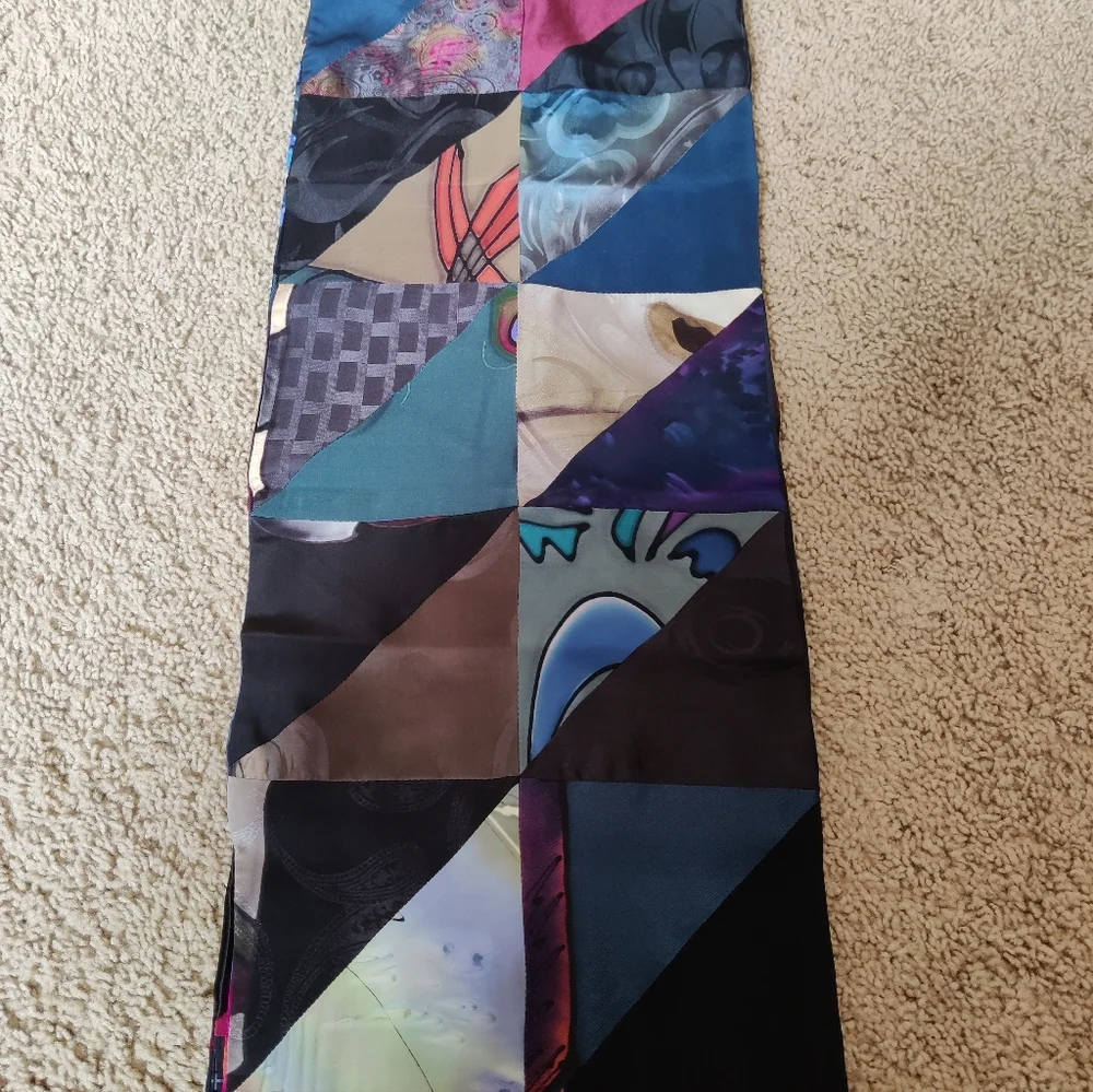 NEW Robert Daskal Silk Scarf